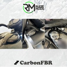 Triumph Rocket 3 2020 Three cap cover kit carbon fibre twill CarbonFBR